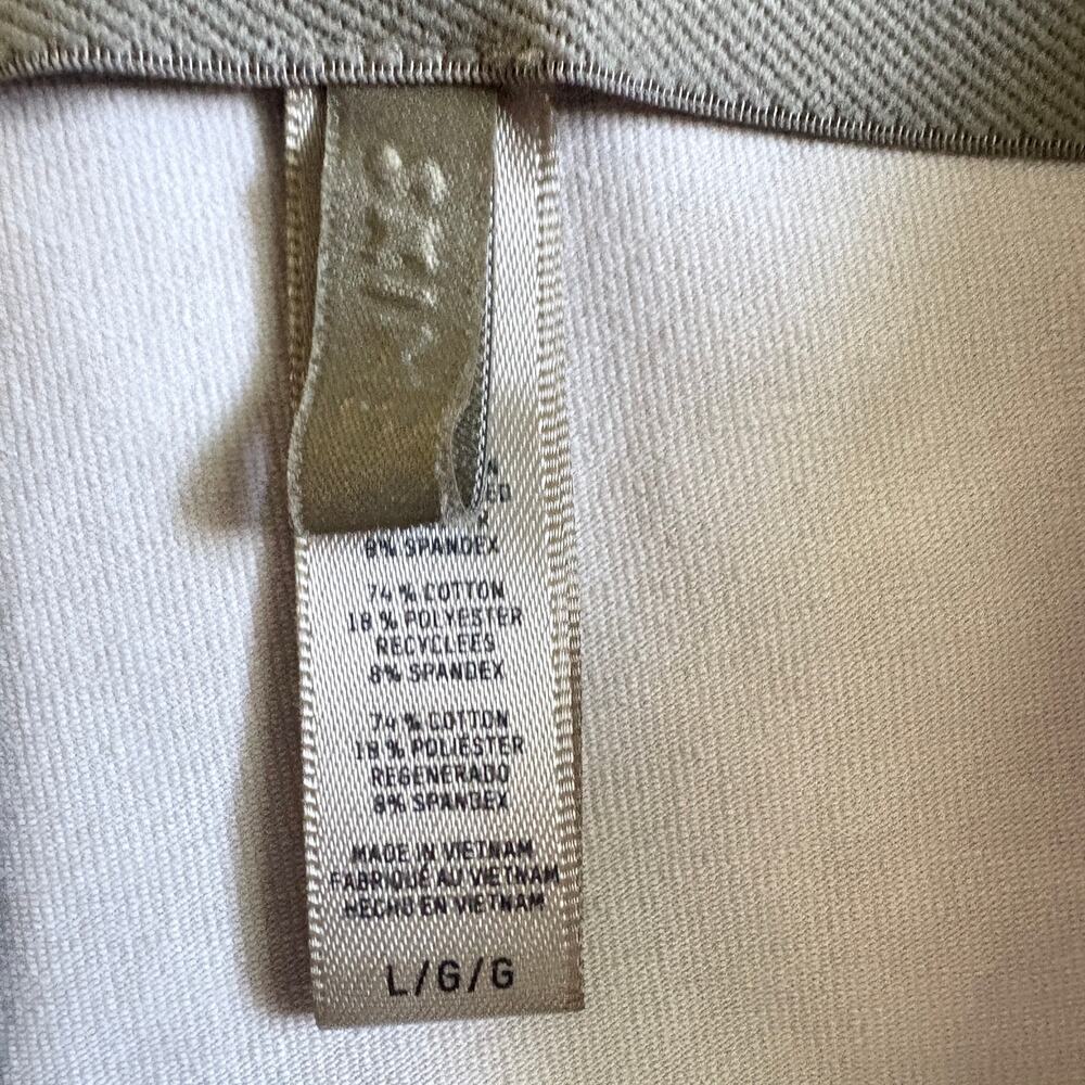 Skims Cotton Blend Flare Pants Size L Cream Lounge Yoga like new cozy boho - Picture 3 of 5